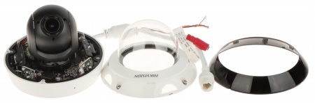Camera supraveghere IP HikVision PTZ Mini Dome 4MP DS-2DE2A404IW-DE3/W(C0)(S6), Wi-Fi, DarkFighter, zoom optic 4x, IR 20m, WDR 120dB, microfon incorporat, protectie IP66 si IK10, compresie H.265+, alimentare PoE sau 12VDC, Mini Dome - Img 2