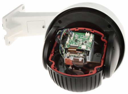 Camera supraveghere IP HikVision Speed Dome 2MP DS-2DE7A225IW-AEB(T5), zoom optic 25x, DarkFighter, alarma audio-vizuala (lumina flash si sunet), AcuSense, captura faciala, IR 200m, 60fps, IP66, slot card, Deep Learning - Img 2