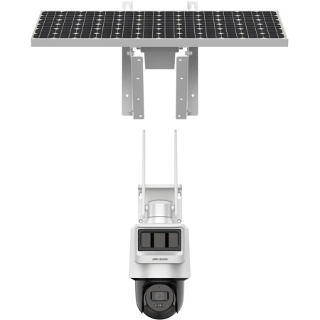 Camera supraveghere IP HikVision turret 2 MP DS-2DE2C200IWG-K/4G/C09S20(2.8mm), 4G LTE, PIR+radar pentru detectie precisa, audio bidirectional cu microfon si difuzor, stocare microSD pana la 512 GB, IP66, reglaj manual radar 0°/10°/20° - Img 2
