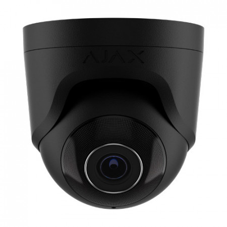 Camera turret AJAX IP 5.0MP lentila 2.8 mm IR 35m PoE negru TurretCam(B) (5 Mp/2.8 mm)