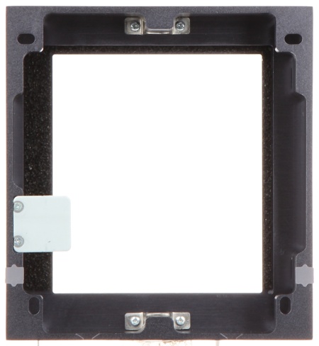 Carcasa interfon montaj aparent HikVision DS-KD-ACW1/S, rama modulara pentru 1 modul, material otel inoxidabil de inalta calitate, include panou frontal si accesorii instalare, design robust si rezistent - Img 6