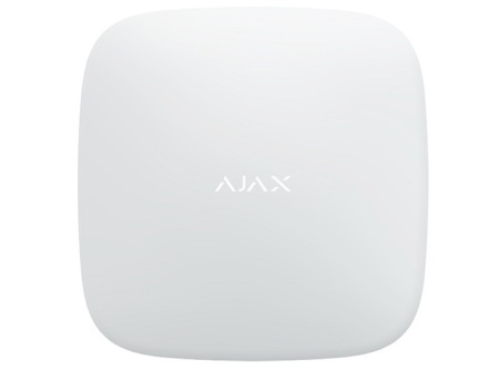 Centrala alarma wireless AJAX HUB Jeweller Hub(2G) (White), 868 MHz, 50 zone, 9 partitii, suport pana la 100 dispozitive, GSM Microsim 2G, notificari SMS/PUSH, distanta semnal radio max 2000m, compatibila cu extensii REX - Img 2