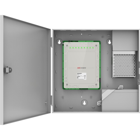 Centrala control acces IP Hikvision DS-K2621X, controller 1 usa, suport IPv4/IPv6/DHCP, AES256/RSA2048/TLS1.2, configurare web, OSDP si Wiegand, anti-passback, interlocking, backup baterie, indicatori stare - Img 4