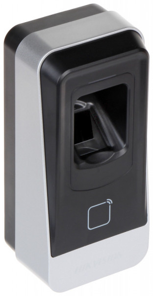Cititor amprente si carduri EM HikVision DS-K1201AEF, comunicare RS-485, capacitate 5000 amprente, moduri multiple autentificare, senzor optic CMOS, protectie antisabotaj, izolatie optica, ideal pentru control acces - Img 2