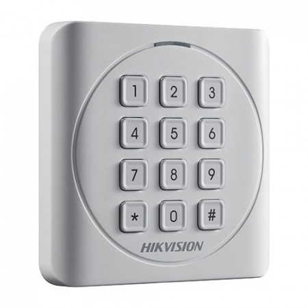 Cititor de carduri HikVision Mifare cu tastatura DS-K1801MK