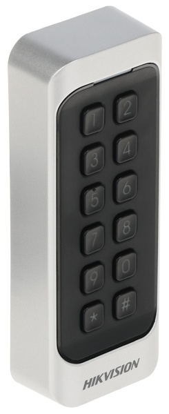 Cititor de carduri si tastatura Hikvision Pro DS-K1107AEK, frecventa 125KHz EM, procesor 32-bit, protocol RS-485, Wiegand W26/W34, OSDP, protectie antisabotaj, buzzer incorporat, functie Watchdog, upgrade online - Img 2
