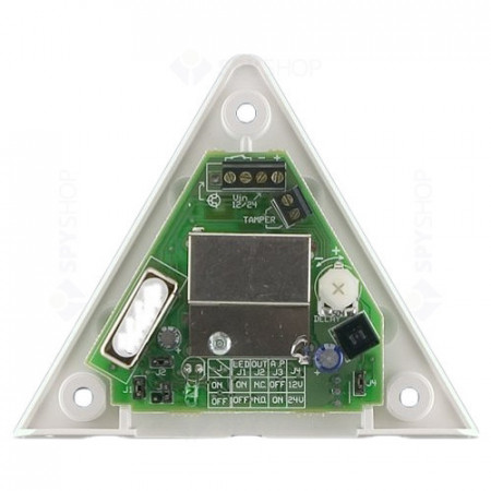 Detector de miscare tip cortina Paradox 460 Paradoor, detectie verticala, senzor Dual PIR, unghi 40 grade, protectie RFI/EMI, ideal pentru control acces si antiefractie, lentila reglabila, tehnologie SMD - Img 2