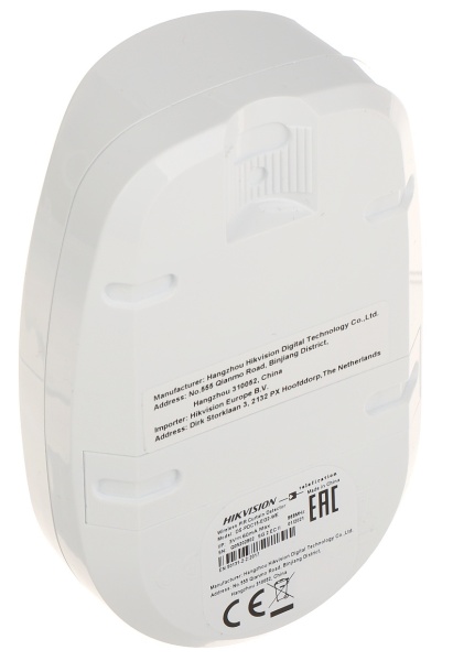 Detector miscare cablat Hikvision DS-PDP18-EG2(B), raza detectie 18m, tehnologie IFT anti-interferente, compensare termica digitala, protectie creep-zone, rezistente EOL selectabile, optica 3D, design modern, alb - Img 3