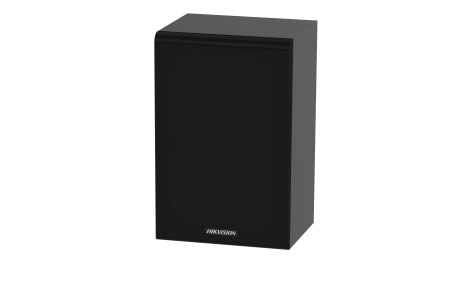 Difuzor secundar tip cabinet Hikvision DS‑QAZ0110G1‑S 10W, omnidirectional, 100Hz‑20kHz raspuns frecventa, 90dB sensibilitate, 98dB SPL max, 8Ω, intrare audio rezistiva, material lemn, negru - Img 3