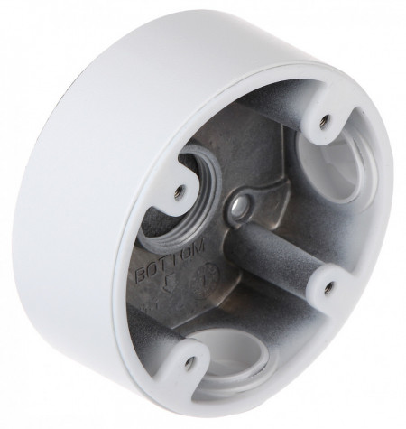 Doza jonctiune Dahua DH-PFA13A-E, material aluminiu, design estetic, montare pe perete sau tavan, protectie conexiuni cablaj, rezistenta la intemperii, gestionare cabluri la interior - Img 2