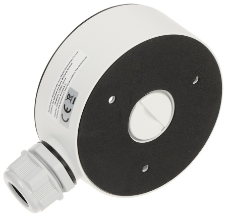 Doza jonctiune HikVision rotunda DS-1280ZJ-TR13, material aliaj de aluminiu, culoare alb Hikvision, montaj profesional camere supraveghere, rezistenta la intemperii, organizare cabluri, design compact, uz exterior - Img 7