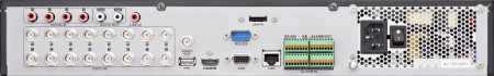 DVR 16 canale HikVision DS-7316HQHI-K4, rezolutie inregistrare 1080p @ 15fps, compresie H.265 Pro+, suporta 4 HDD max 10TB/buc, hibrid 5 in 1 (TVI/AHD/CVI/CVBS/IP), suporta pana la 24 camere IP, POS info, 1.5U - Img 2