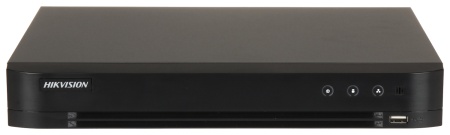 DVR 8 canale HikVision iDS-7208HUHI-M1/XT, H.265 AcuSense, suport Facial Recognition 4ch protectie perimetru avansata, AcuSearch, 16ch IP, 4K/8MP@8fps, multiple semnale HDTVI/AHD/CVI/CVBS/IP, audio bidirectional - Img 3