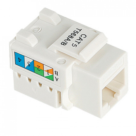 Keystone DLX Jack LAN Cat 5 pentru RJ45 DLX-245-53