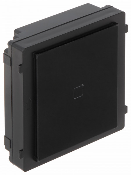 Modul cititor carduri EM HikVision DS-KD-E pentru post exterior modular, frecventa 125kHz, protectie IP65, iluminare fundal, configurare facila, compatibil cu sistemele de videointerfonie seria DS-KD8 - Img 2