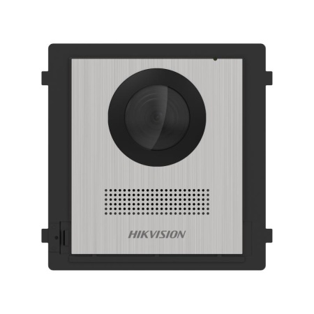 Modul HikVision Master conectare 2 fire camera video 2MP fisheye si un buton apel IR 3m DS-KD8003Y-IME2/NS