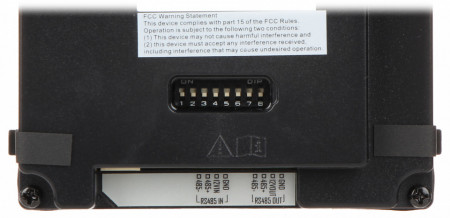Modul indicator stare HikVision DS-KD-IN pentru post exterior modular, semnalizare vizuala apel, usa deschisa si audio bidirectional, protectie IP65, iluminare fundal, compatibil cu seria DS-KD8 - Img 4