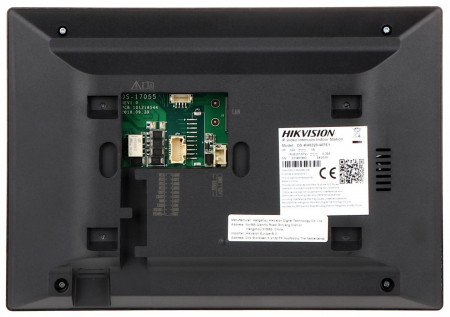 Monitor videointerfon IP 7 inch HikVision DS-KH6320-WTE1-W, ecran touch screen, rezolutie 1024 x 600, Wi-Fi, PoE, control prin aplicatia Hik-Connect, vizualizare camere IP, slot card SD, mesaje vocale, alarma - Img 2