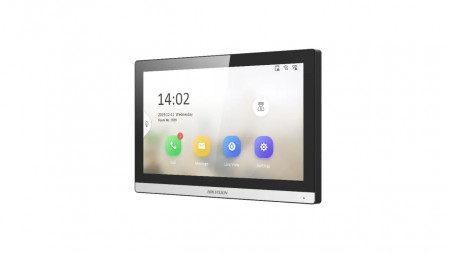 Monitor videointerfon IP HikVision DS-KH6350-WTE1 Value Series, ecran tactil 7-inch, noua interfata UI V2.0, Wi-Fi, alimentare PoE, stocare poze si mesaje pe card TF, control prin Hik-Connect, vizualizare camere live - Img 3