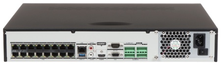NVR HikVision Pro AcuSense 16 canale DS-7716NXI-K4/16P, 16 Porturi PoE Plug and Play, Rezolutie 4K, Tehnologie Deep Learning, Latime banda 160 Mbps, Suporta 4 HDD SATA, Format H.265+, Protectie perimetrala - Img 4