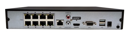 NVR IP HikVision HiWatch HWN-2108MH, 8 canale, format Mini 1U, compresie video H.265+/H.265/H.264+, latime banda 60 Mbps, capacitate decodare 4-ch @ 1080p, iesire simultana video HDMI si VGA, ONVIF - Img 3