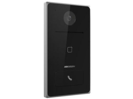 Post exterior videointerfon IP HikVision DS-KV6133-WME1/Flush camera 2MP Full HD, Wi-Fi, apel direct pe mobil Hik-Connect, cititor card integrat, protectie IP65, carcasa aliaj aluminiu, montaj ingropat, alimentare PoE - Img 3