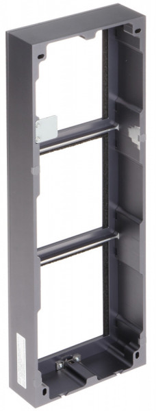 Rama montaj aplicat cu 3 module HikVision DS-KD-ACW3 pentru post exterior modular, include cadru, panou frontal din aluminiu aviatic si accesorii, protectie durabila, instalare la exterior, compatibila seria DS-KD8 - Img 3