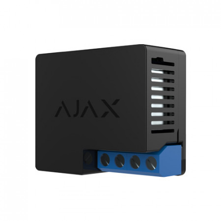 Releu comanda, wireless, NO/NC, 7-24Vcc, NEGRU Ajax Relay