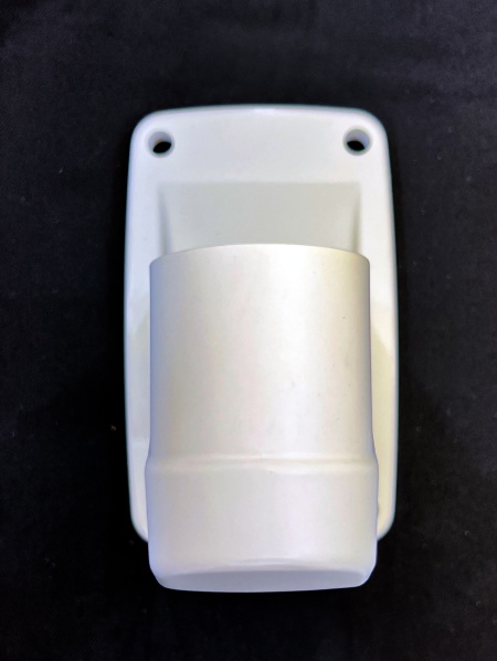Suport de perete Hanwha Vision SBP-300WM1 pentru camere de supraveghere tip dome, fabricat din aluminiu rezistent, culoare alba, design ergonomic pentru gestionarea cablurilor, montaj stabil si durabil la exterior sau interior - Img 6