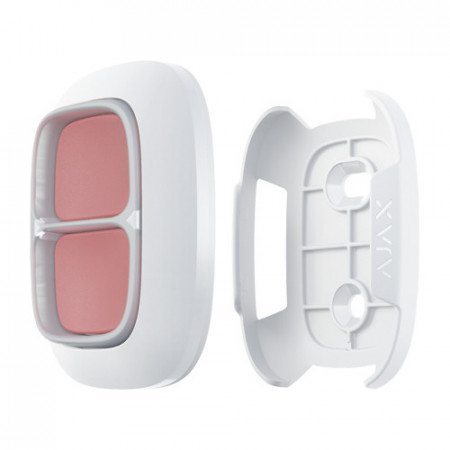 Suport fixare Ajax Holder pentru Button si DoubleButton, montaj rapid pe suprafete plane, material plastic rezistent, permite detasarea facila a butonului, ideal pentru panica sau automatizari, alb - Img 2