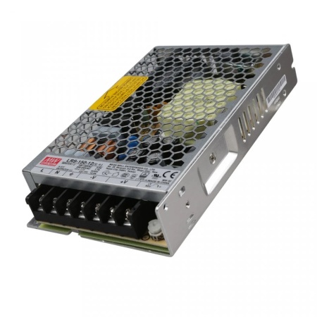 Sursa de alimentare Mean Well LRS-150-12, iesire 12V 12.5A, putere 156W, design ultra-subtire 30mm, eficienta ridicata, functionare intre -30 si +70 grade C, ideala pentru benzi LED si sisteme de securitate profesionale - Img 2