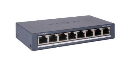 Switch 8 × Gigabit RJ45 port Hikvision DS-3E0508-O