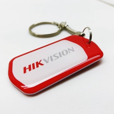 Tag pentru cititoare de carduri Hikvision DS-K7M102-M contactless smart card, tehnologie M1, frecventa 13.56MHz, citire/scriere, material PVC cu adeziv AB, dimensiuni 26x50x4mm, compatibil sisteme control acces Hikvision - Img 2