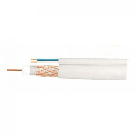 Cablu coaxial cu alimentare RG59 TSY-RG59+2x0.75-L-W