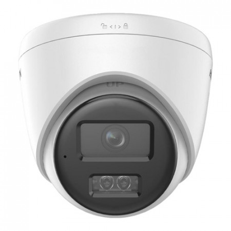Camera HikVision IP 8MP Smart Hybrid Light Fixed Turret cu microfon incorporat DS-2CD1383G2-LIUF - Img 2