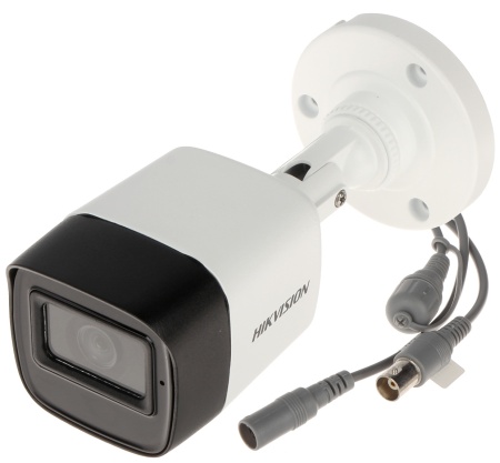 Camera supraveghere HikVision Bullet 2MP DS-2CE16D0T-ITPFS(2.8mm), Turbo HD Audio over Coax (microfon incorporat), IR 25m EXIR 2.0, protectie IP67, 4 in 1 (TVI/AHD/CVI/CVBS), carcasa plastic, senzor 2MP Full HD - Img 3
