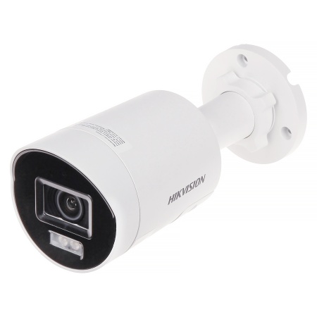Camera supraveghere IP HikVision bullet 6MP DS‑2CD2067G2H‑LIU(2.8mm)(eF) Smart Hybrid Light long range, WDR 130 dB, H.265+, microfon integrat pentru audio in timp real, detectie persoane si vehicule, rezistenta IP67 - Img 2