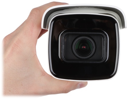 Camera supraveghere IP HikVision Bullet 8MP DS-2CD2686G2-IZSU/SL, Varifocala Motorizata 2.8-12mm, 4K, AcuSense, DarkFighter, Live Guard, alarma audio-vizuala, WDR 120dB, IP66, IK10, slot card, audio bidirectional - Img 3