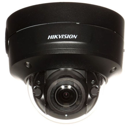 Camera supraveghere IP HikVision Dome 4MP DS-2CD2746G2-IZS(2.8-12mm)(C)(Black), AcuSense, DarkFighter, lentila motorizata, WDR 120dB, audio/alarma, protectie IP66 si IK10, clasificare om/vehicul, carcasa neagra - Img 3