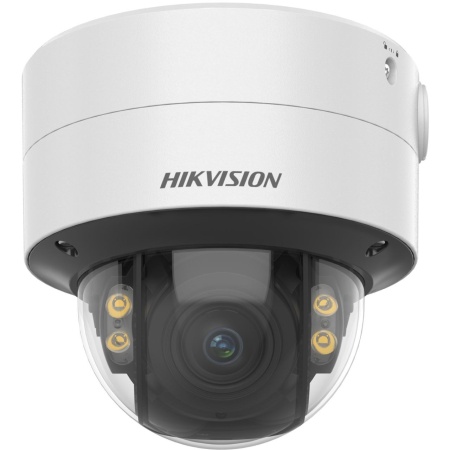 Camera supraveghere IP HikVision Dome 4MP DS-2CD2747G2-LZS(3.6-9mm)(C), ColorVu, Smart Hybrid Light, Lentila Varifocala Motorizata, AcuSense, 130 dB WDR, protectie IP67 si IK10, slot card 512GB, H.265+, analiza video inteligenta, metal, 2K - Img 2
