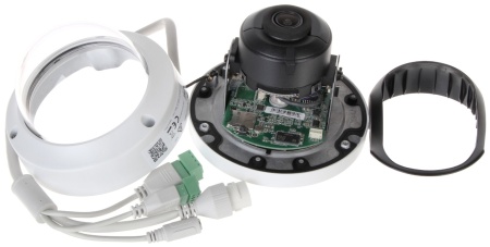 Camera supraveghere IP Hikvision Dome 8MP DS-2CD2183G2-IS(2.8mm), tehnologie AcuSense, rezolutie 4K Ultra HD, protectie antivandal IK10, interfata audio si alarma, WDR 120dB, compresie H.265+, slot card, IP67 - Img 2