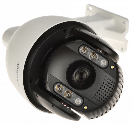 Camera supraveghere IP HikVision Speed Dome 2MP DS-2DE7A225IW-AEB(T5), zoom optic 25x, DarkFighter, alarma audio-vizuala (lumina flash si sunet), AcuSense, captura faciala, IR 200m, 60fps, IP66, slot card, Deep Learning - Img 3