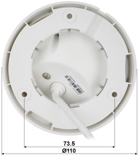 Camera supraveghere IP HikVision turret 2MP DS-2CD1321-I(4mm) Full HD 1080p, EXIR 2.0 Smart IR pana la 30m, Digital WDR, compresie H.264, protectie intemperii IP67, alimentare PoE si 12V, carcasa rezistenta metal si plastic - Img 7