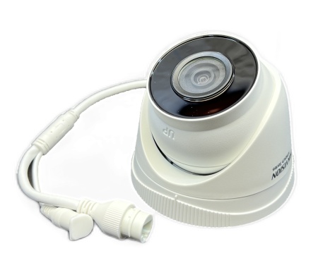 Camera supraveghere IP HikVision turret 4MP HWI-T240HA(2.8mm), HiWatch, detectie om/vehicul MD 2.0, H.265+, IR 30m, WDR 120dB, protectie IP67, microfon integrat, alimentare PoE, carcasa metal/plastic - Img 2