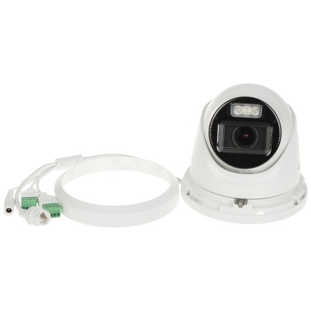 Camera supraveghere IP HikVision turret 8MP DS-2CD2H83G2-LIZS2U(2.8‑12mm) AcuSense detectie inteligenta persoane si vehicule, Smart Hybrid Light IR+White Light, varifocal motor, dual‑microfon, true WDR 120dB, IP67, IK10 - Img 2