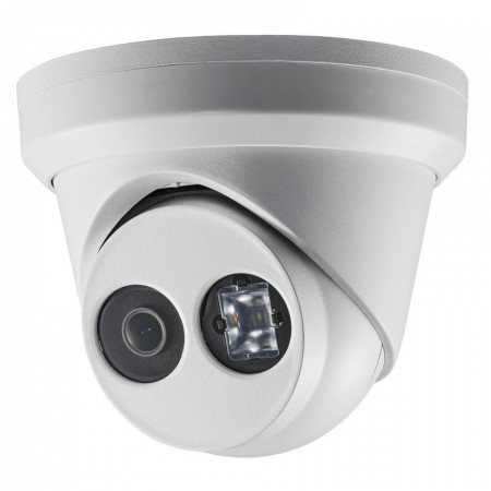 Camera supraveghere IP Turret 6 MP HikVision DS-2CD2363G0-IU(2.8mm), microfon incorporat, WDR 120dB, compresie H.265+, protectie IP67, slot card SD, carcasa metalica robusta, Smart IR 30m, tehnologie EasyIP 2.0 Plus, analiza video - Img 2