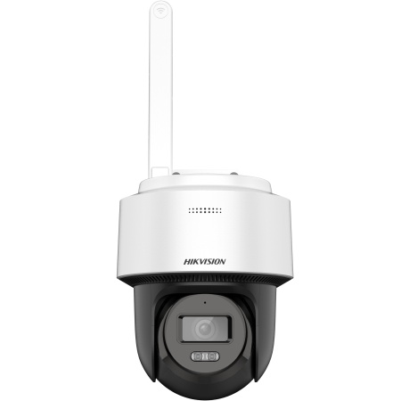 Camera supraveghere Wi‑Fi 6 Hikvision 4MP DS-2DE2C400MWG/W(2.8mm), Smart Hybrid Light cu iluminare de lunga distanta, microfon si difuzor incorporat pentru audio bidirectional, detectie persoane si Auto‑Tracking Lite, carcasa IP66 - Img 2