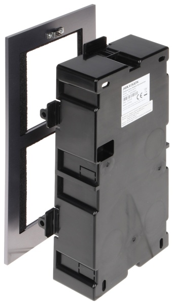 Carcasa interfon montaj ingropat HikVision DS-KD-ACF2/S, rama modulara pentru 2 module, material otel inoxidabil de inalta calitate, include doza incastrabila, suruburi capac si accesorii necesare instalarii - Img 5