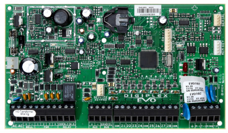Centrala efractie adresabila Paradox Digiplex EVO192(CT), 192 zone, 8 partitii, include cutie metalica AWO152 cu transformator, 5 iesiri PGM pe placa, control acces integrat, 999 coduri utilizator, memorie 2048 evenimente - Img 2