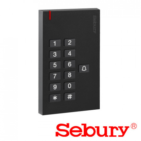 Cititor/Controler stand-alone Sebury cu tastatura si cititor, carcasa plastic SEB-Q3